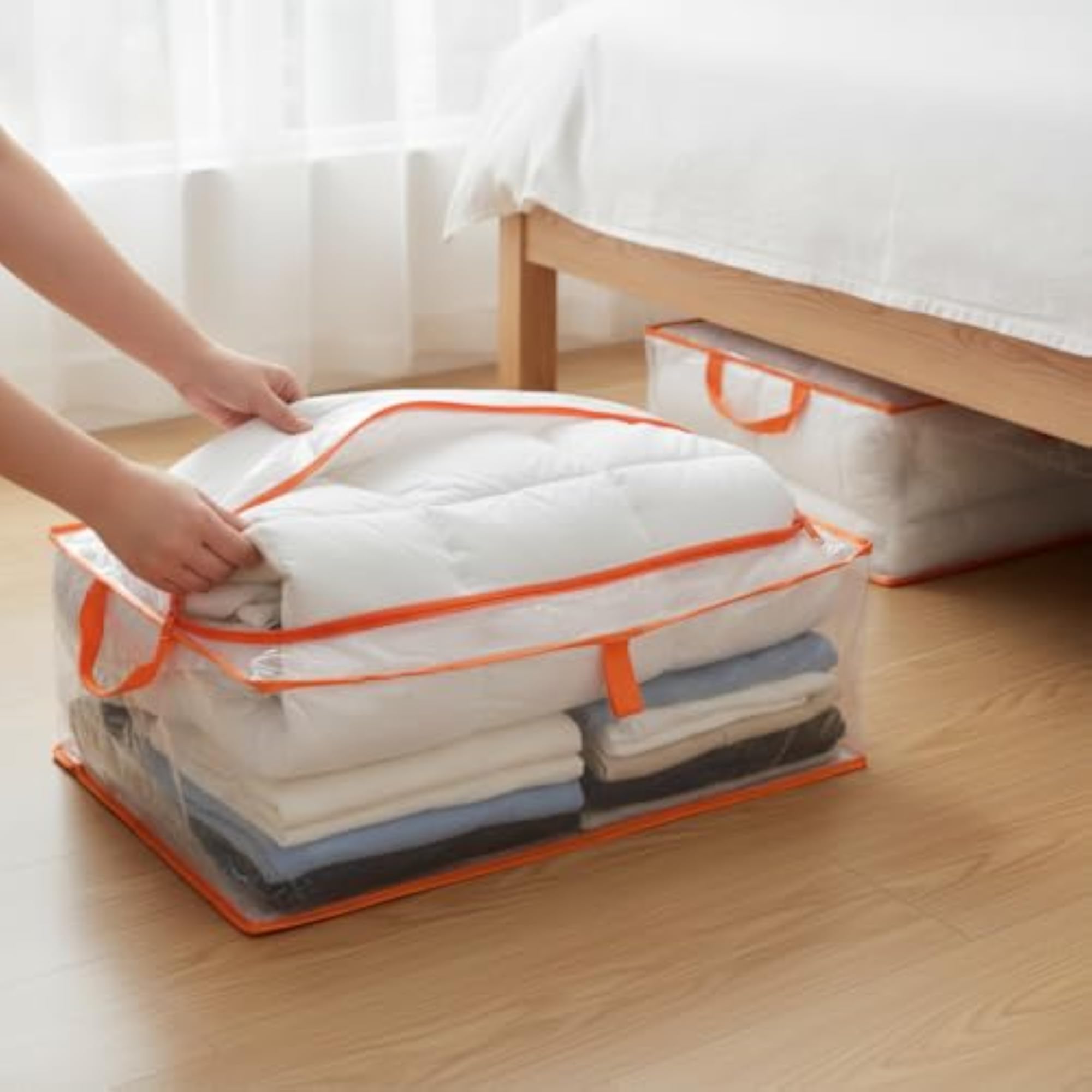 Large Capacity Transparent Waterproof Storage Bags